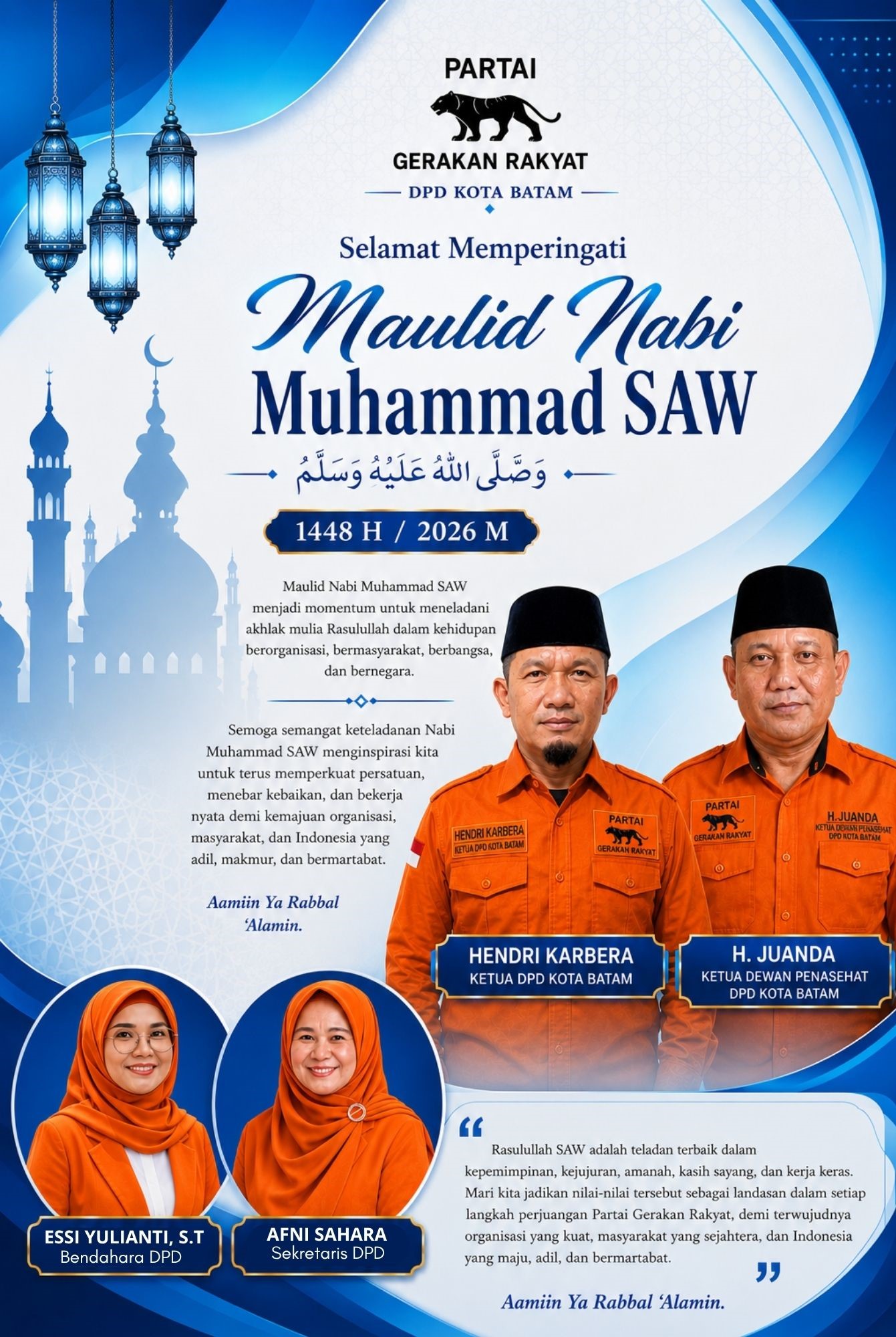 Maulid Nabi Muhammad SAW.